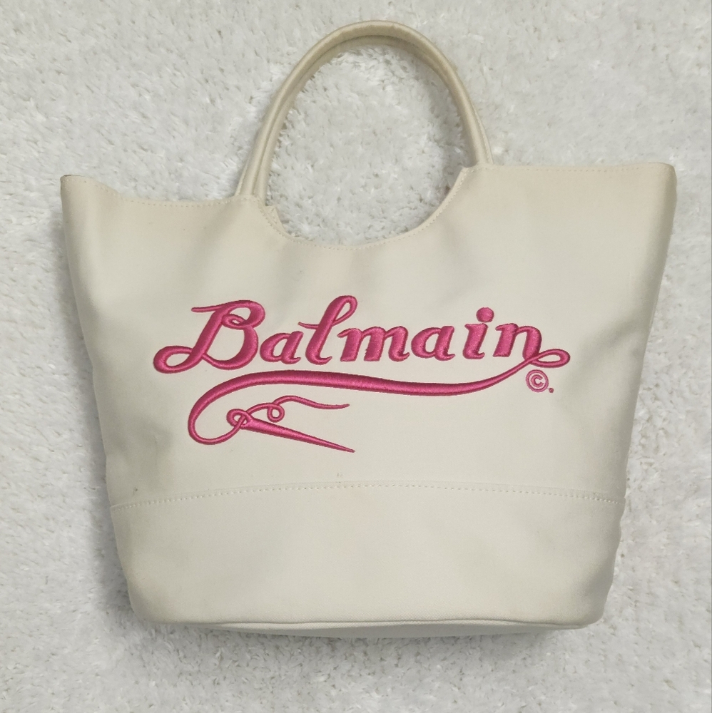 Balmain Canvas Tote Bag